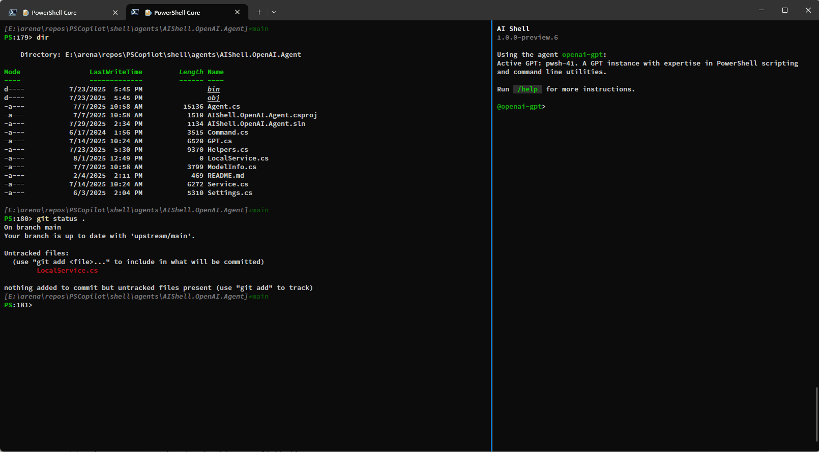 Fixing an error and utilizing fixit and askai commands