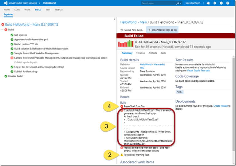 Tips for Writing PowerShell Scripts to Use in Build and Release Tasks ...