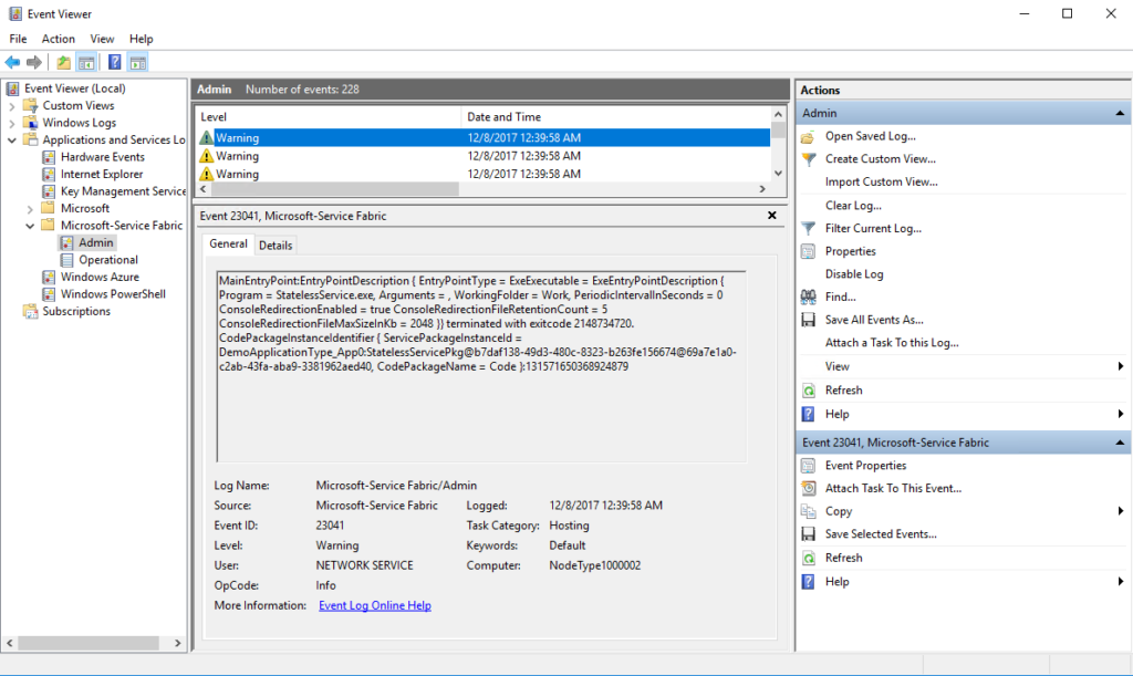 [Service Fabric] How to troubleshoot deployment errors in Service ...
