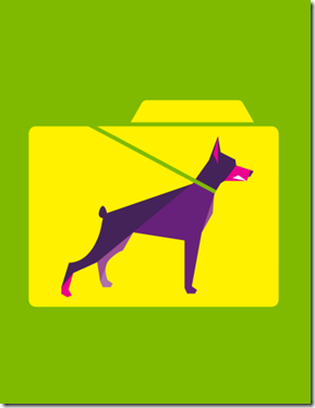 guard dog folder graphic
