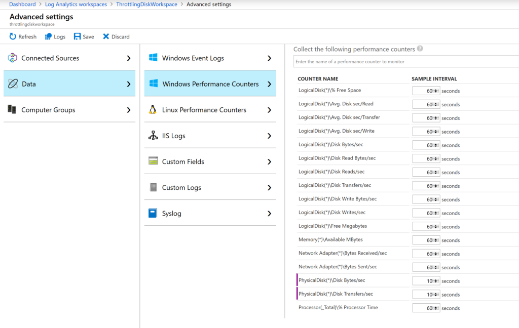 Azure VM and Disk Throttling - Developer Support