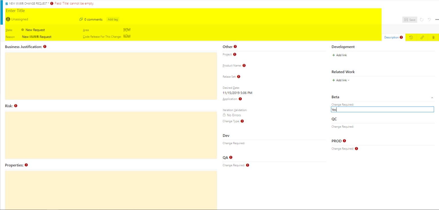 Custom Devops Form Upgrading to the New Work Item Form in Azure DevOps - Developer Support