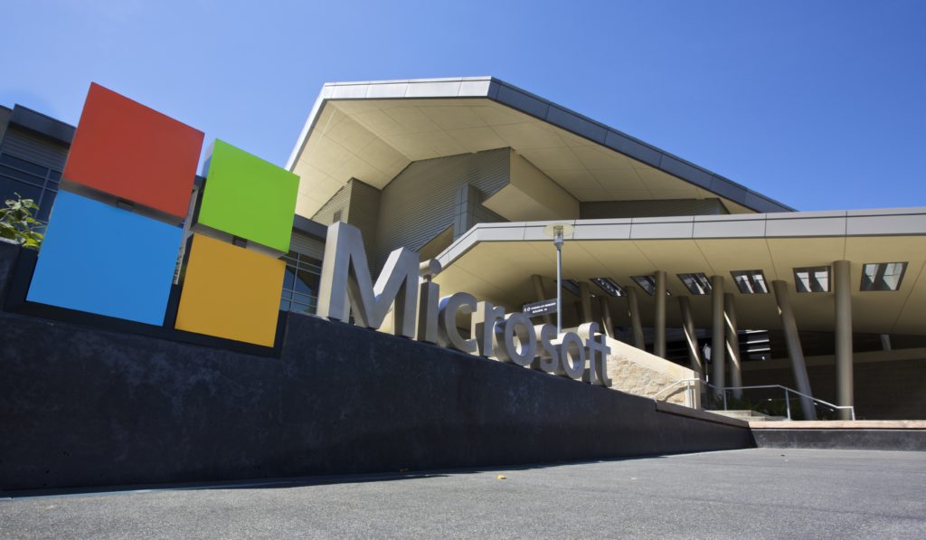 Microsoft Redmond campus. (Stephen Brashear/Getty Images)