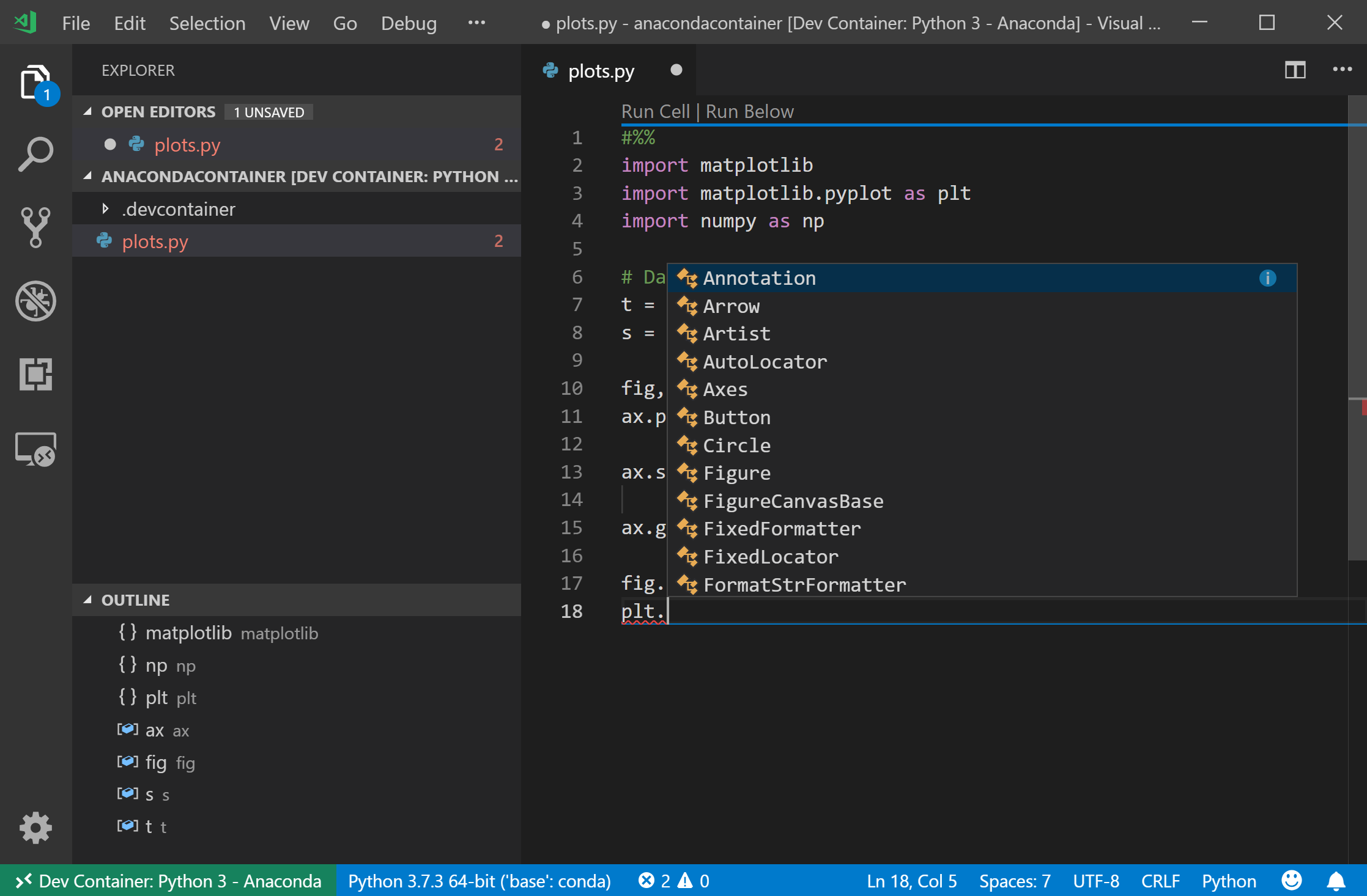 get started tutorial with python in visual studio code