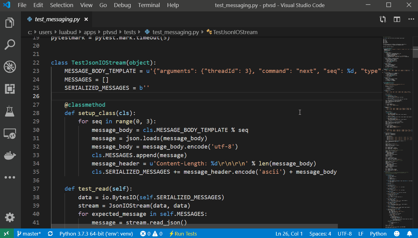 Python in Visual Studio Code June 2019 Release Python