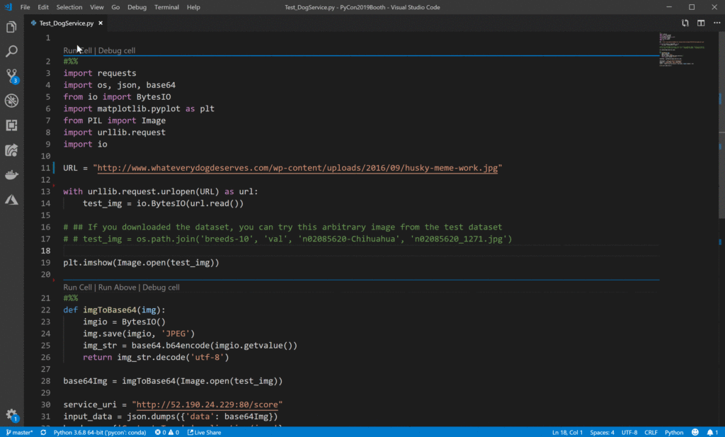 getting started with python in visual studio code