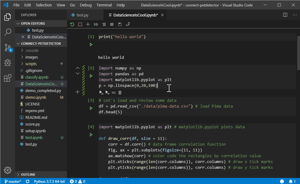 Python in Visual Studio Code – October 2019 Release / Habr