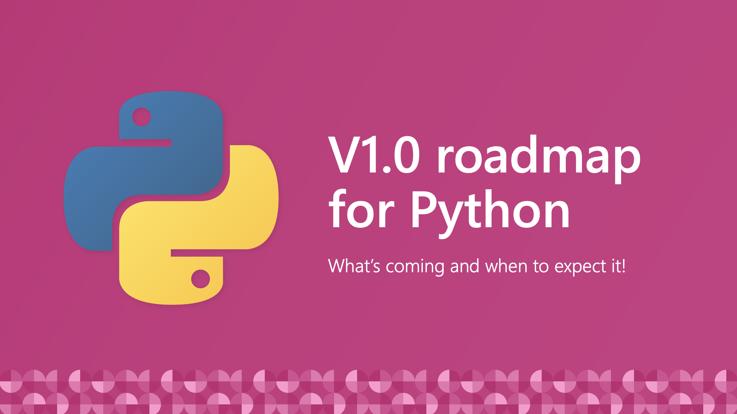 Road to v1.0 for the Python Semantic Kernel SDK | Semantic Kernel