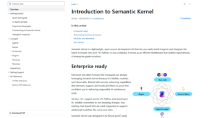 Updated Documentation for Semantic Kernel | Semantic Kernel