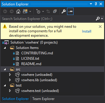 install mono framework visual studio