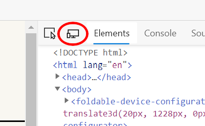 Developer tools icon