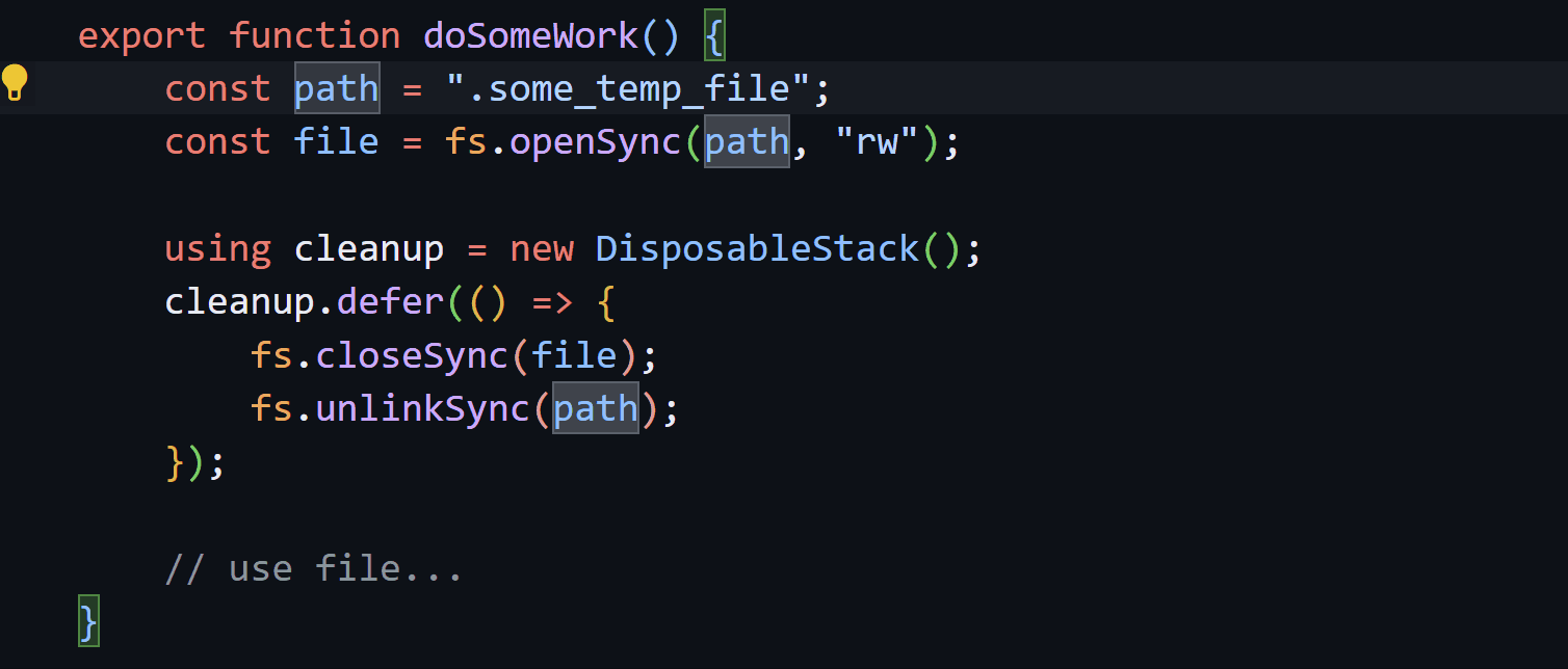 A variable called 'path' initialized to a string, having both of its usages replaced