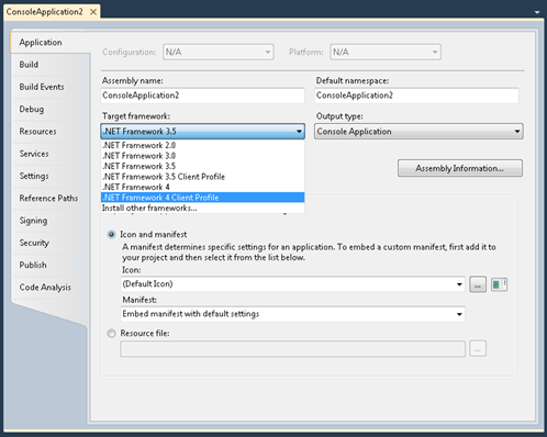 How to: Retarget a project using DTE - Visual Studio Blog