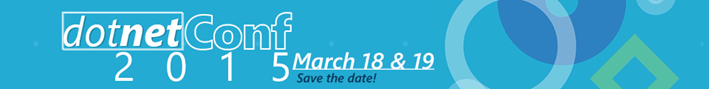 dotnetConf 2015 March 18 and 19