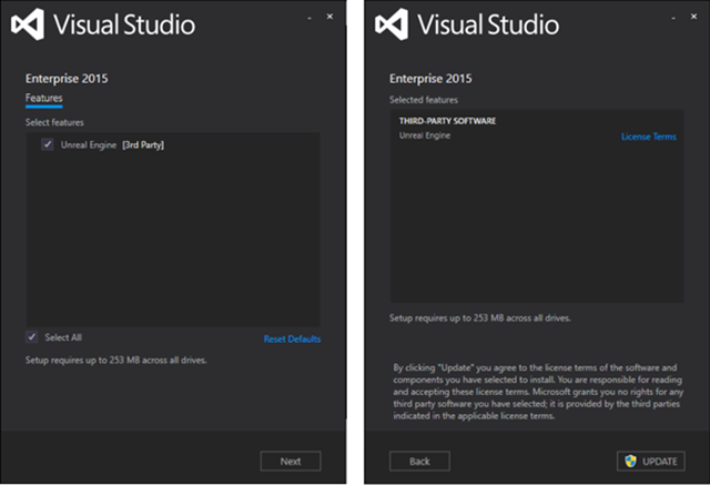 Installing The Unreal Engine In Visual Studio Visual Studio Blog
