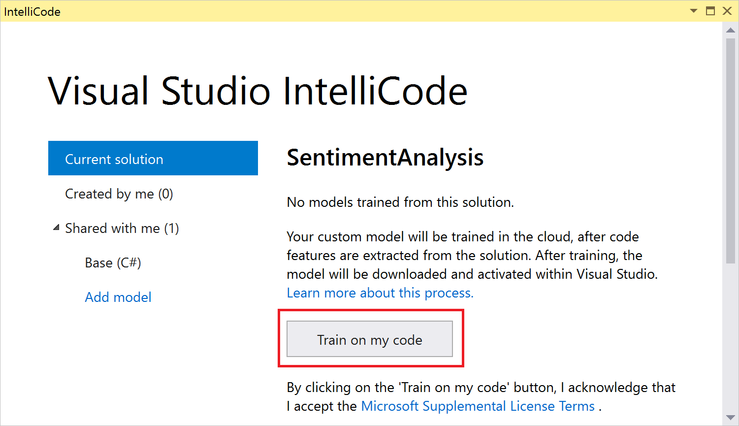 Code more, scroll less with Visual Studio IntelliCode