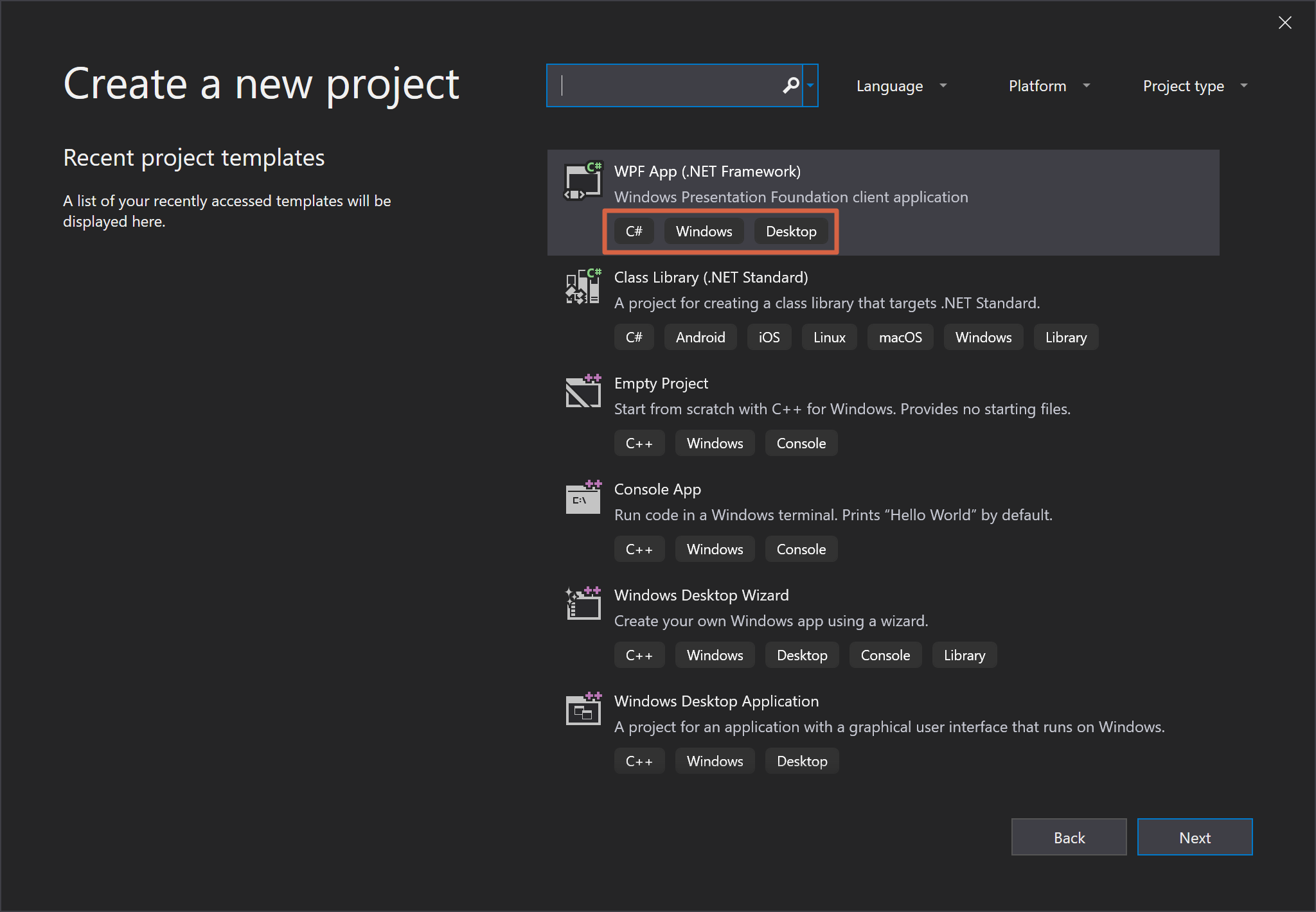 Build Visual Studio templates with tags, for efficient user search and  grouping - Visual Studio Blog