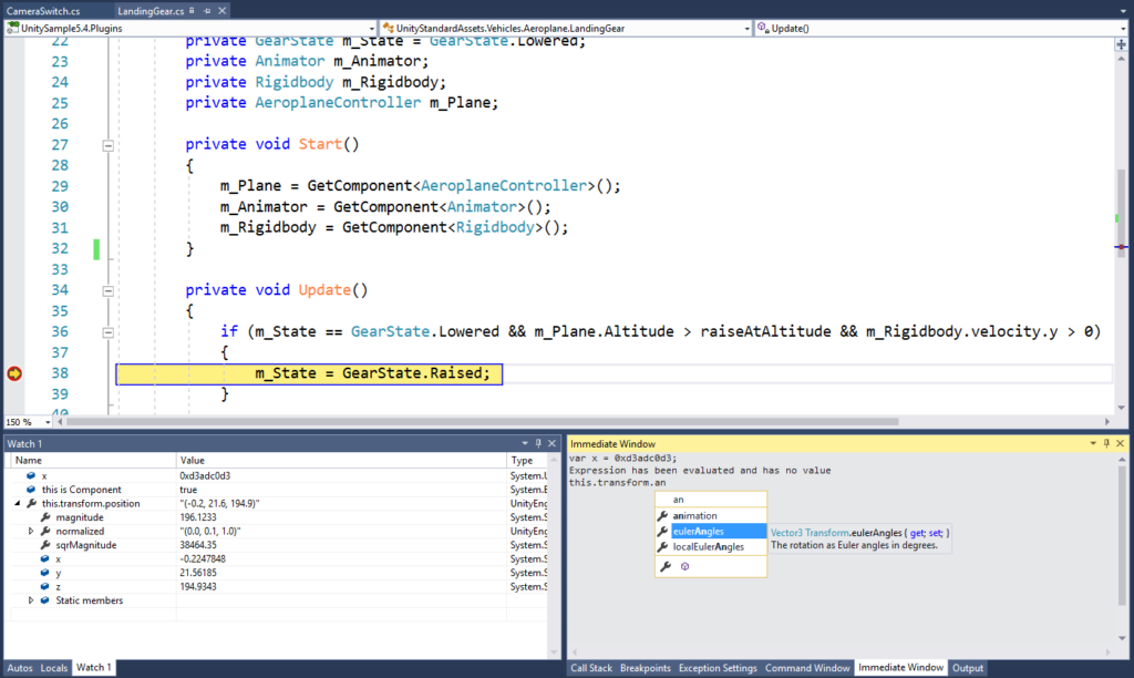 visual studio tools for unity 3 preview