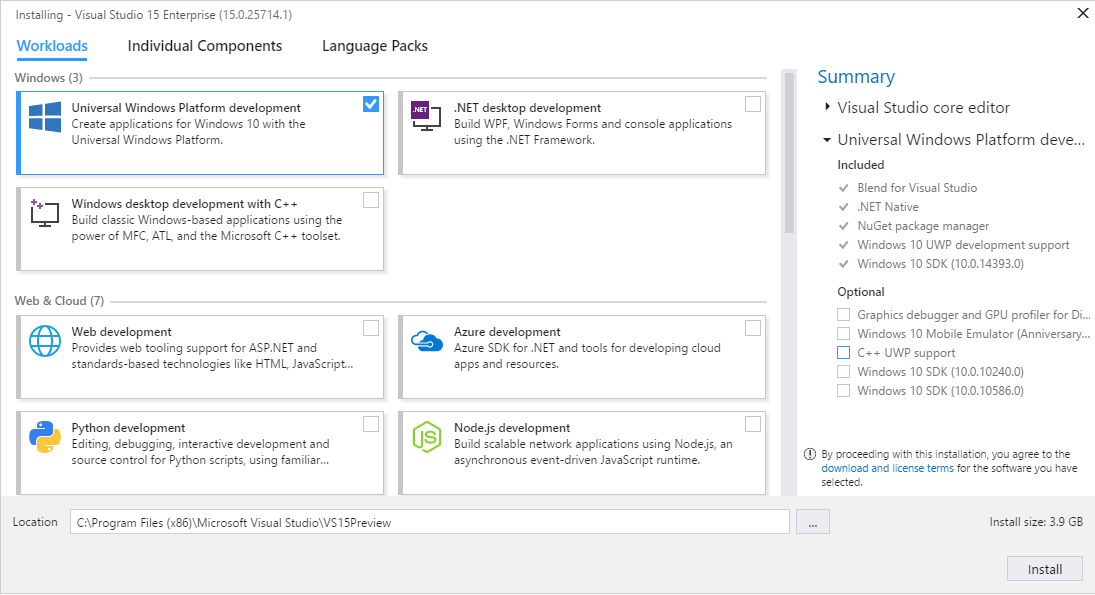 msdn visual studio 2015 download for windows from mac