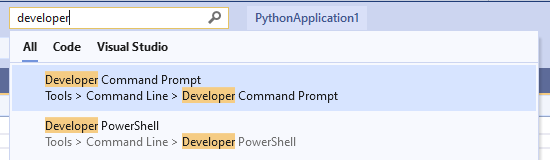 Developer Command Prompt - Visual Studio Blog