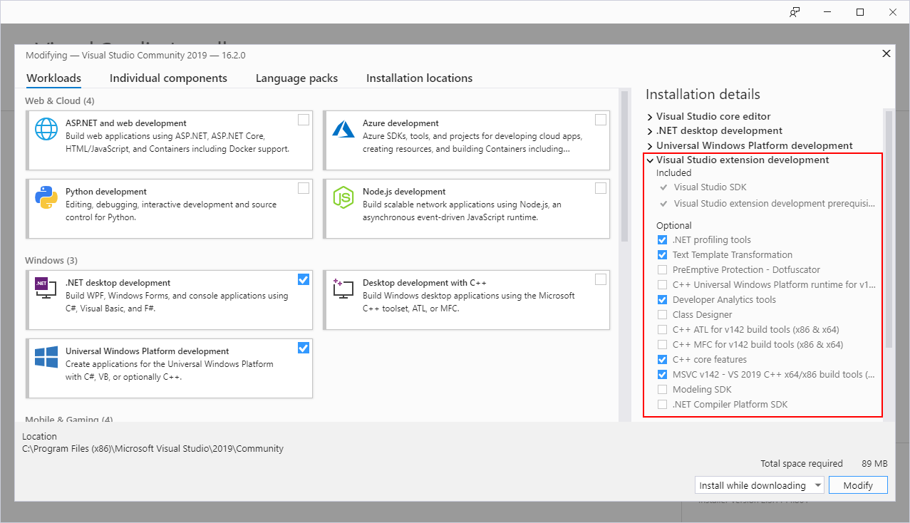 visual studio 2017 community edition offline needs key