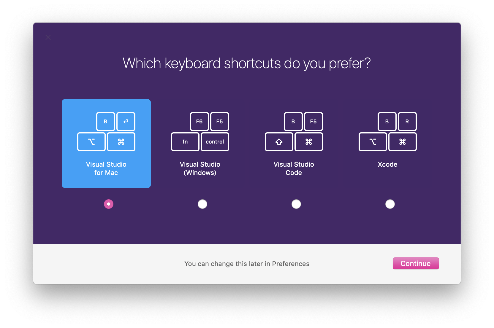 post build visual studio shortcuts