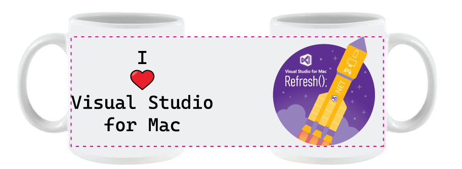 Visual Studio for Mac: Refresh(); Coffee Mug