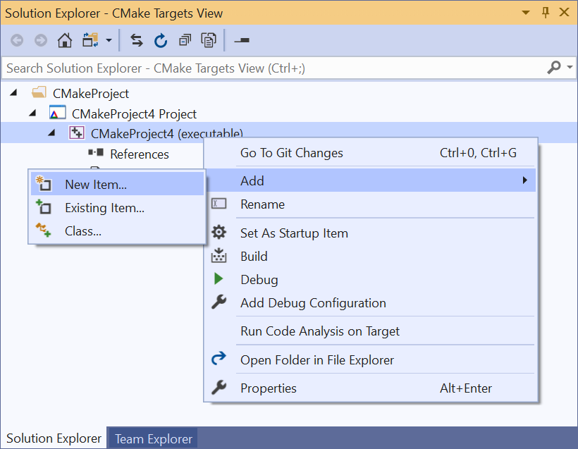 cmake set source file porperties