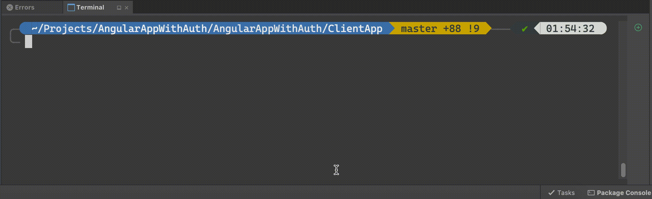visual studio code keyboard shortcuts mac terminal