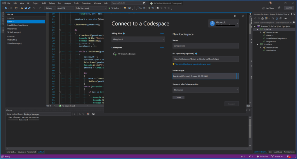 Build solution visual studio где