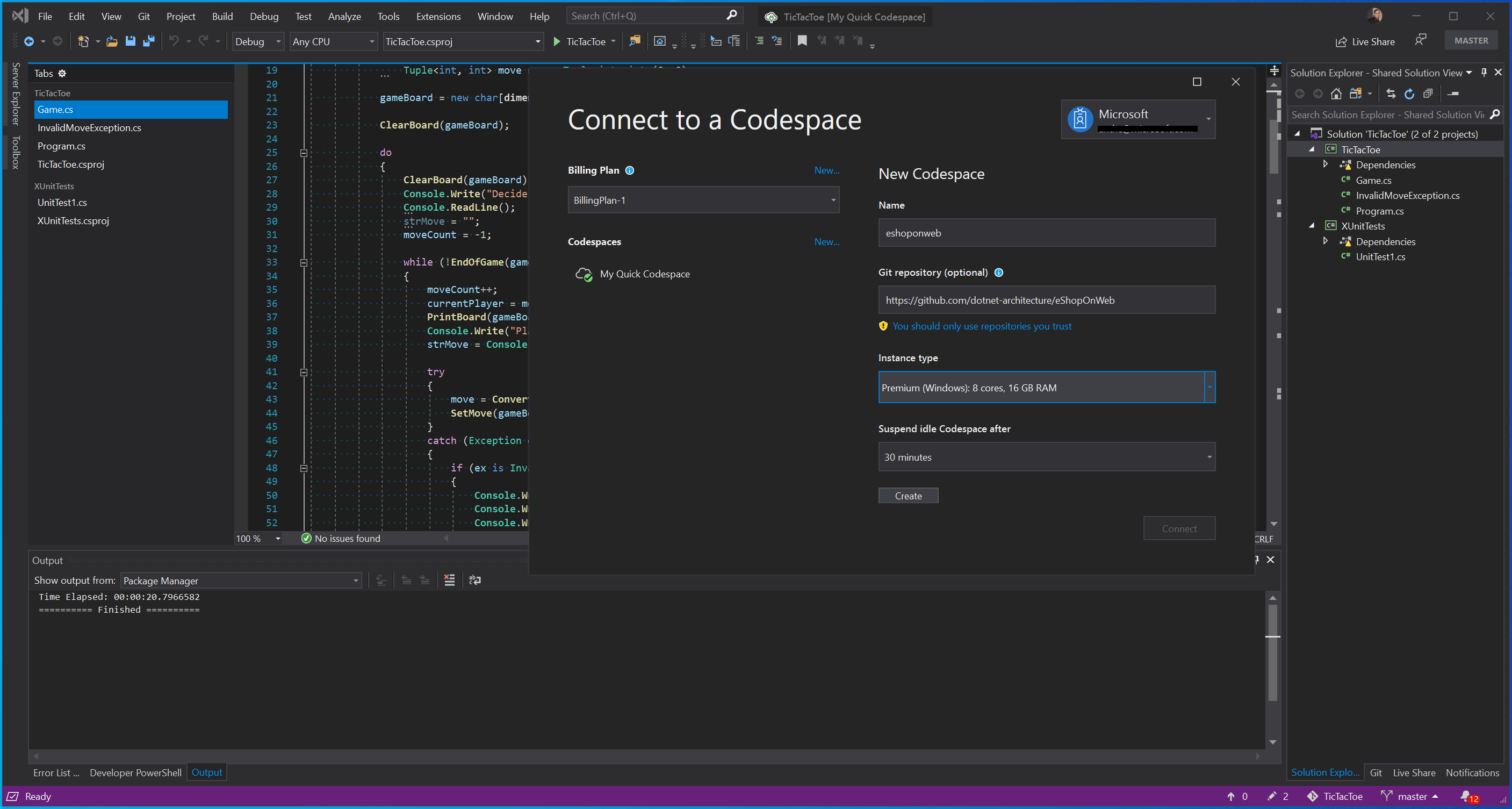 Expanding Visual Studio 19 Support For Visual Studio Codespaces Visual Studio Blog