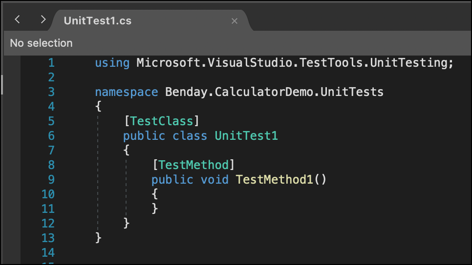 test driven development visual studio for mac