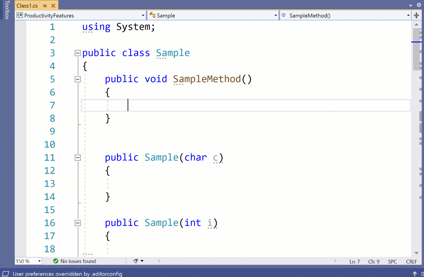  Automatic Semicolon Insertion in Visual Studio 2019 v16.9