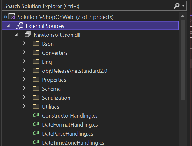 Debugging External Sources with Visual Studio - Visual Studio Blog