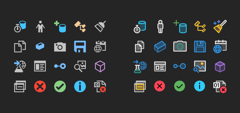 Image old vs new icons example 1 215 2 2