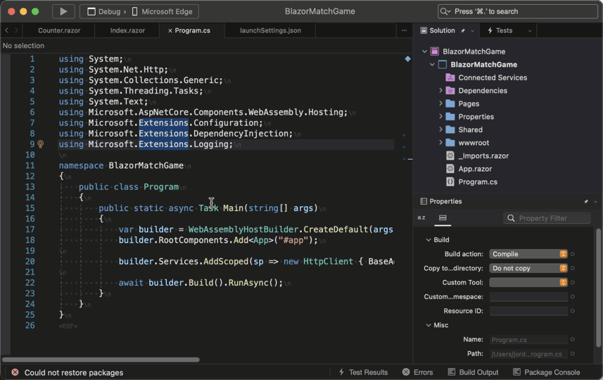 download visual studio 2022 community for mac