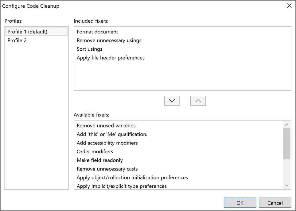 Bringing Code Cleanup On Save To Visual Studio 2022 17.1 Preview 2 - Visual  Studio Blog