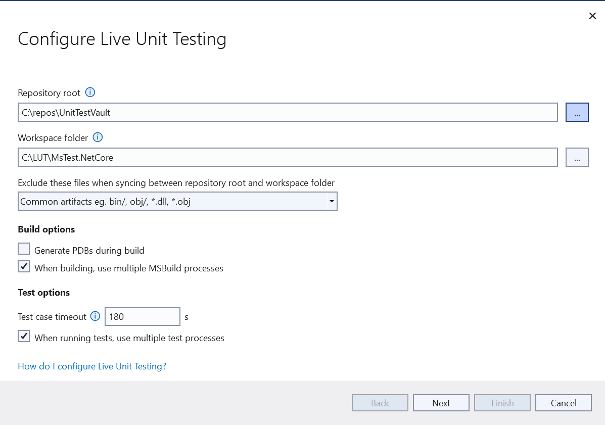 Live unit testing visual studio как установить