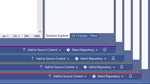 Differentiating Visual Studio instances