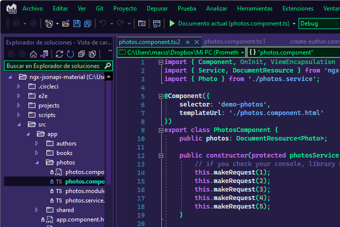 Image Cyberpunk Visual Studio Theme