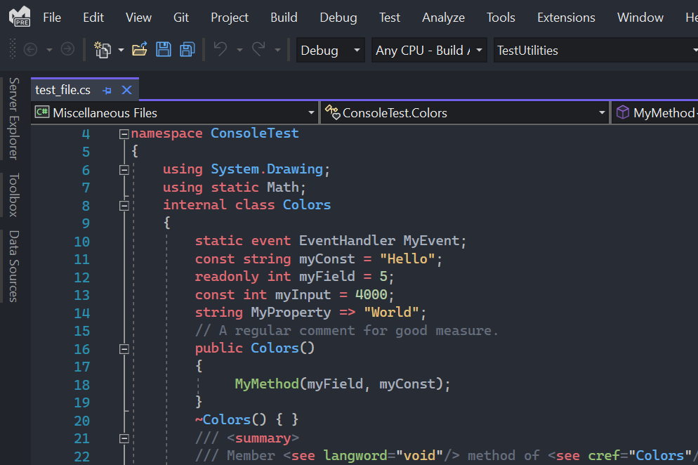 Introducing Collection of New Visual Studio Themes! - Visual Studio Blog