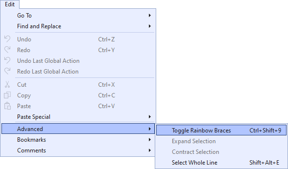 Adding color to bracket pairs - Visual Studio Blog