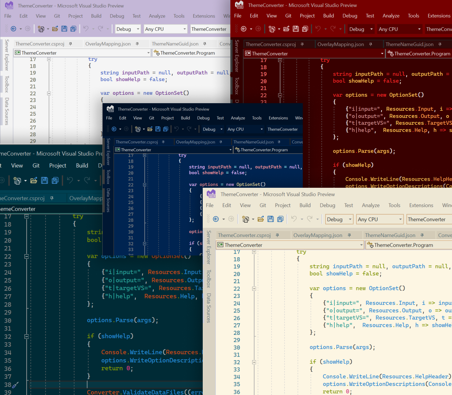 Bring VS Code themes to Visual Studio 2022! - Visual Studio Blog