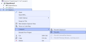 Comparing files in Visual Studio - Visual Studio Blog