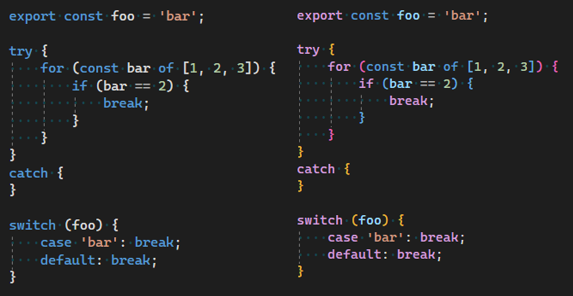 Improving The Syntax Highlighting Of JavaScript In Visual Studio