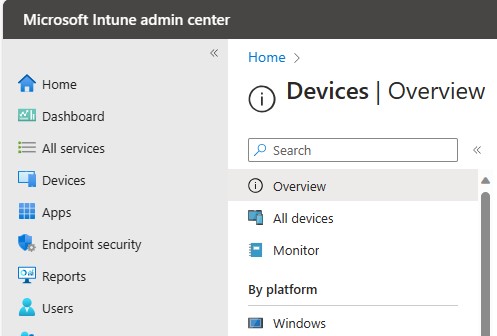 使用 Microsoft Endpoint Manager (Intune) 配置 Visual Studio 策略