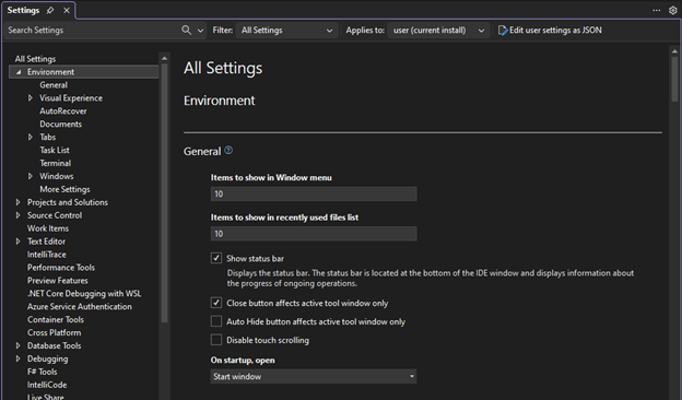 Image 17 10P1 unified settings