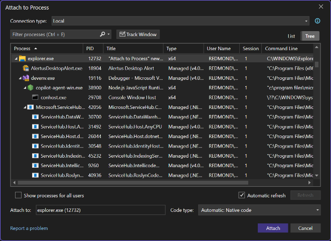 Image showing both the dark themed and light themed versions of the new dialog.