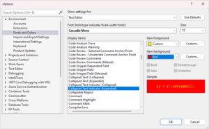Customizing collapsed text Indicators - Visual Studio Blog