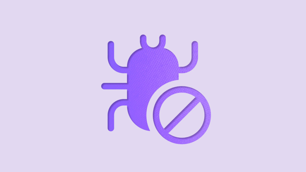 Image Debugging purple